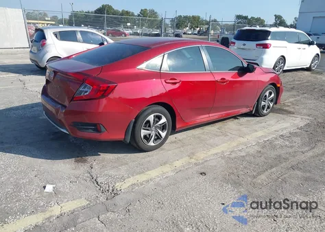 2021 Honda Civic Lx из США, поврежденный, VIN 2HGFC2F63MH555701